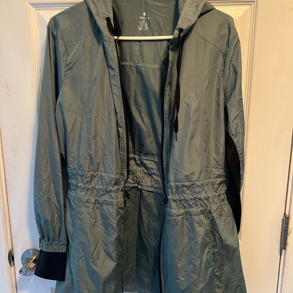 Apana Sage Utility Jacket with Hood new never worn